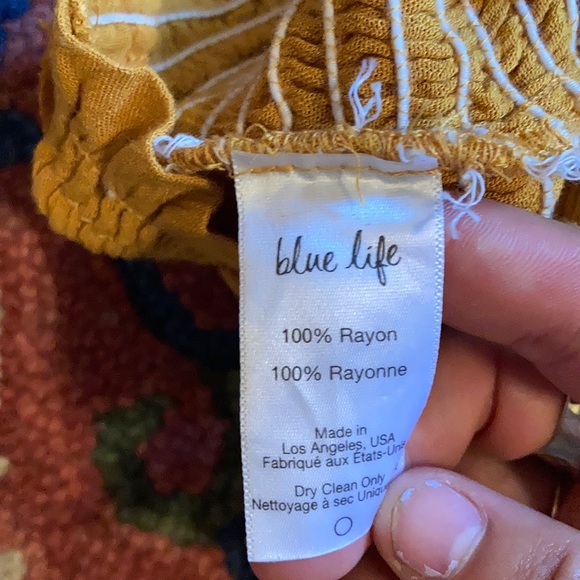 Blue Life Tube Top - Picture 2 of 3